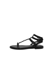 Bibi Lou 896z80hg Sandalo basso con borchie in pelle Nero