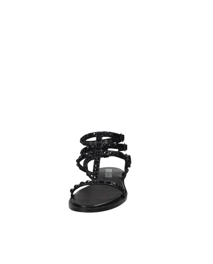 Bibi Lou 896z80hg Sandalo basso con borchie in pelle Nero