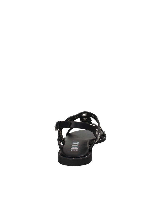 Bibi Lou 946z80hg Sandali bassi con borchie in pelle Nero