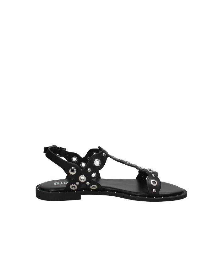 Bibi Lou 946z80hg Sandali bassi con borchie in pelle Nero