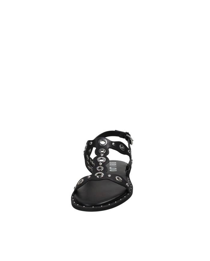 Bibi Lou 946z80hg Sandali bassi con borchie in pelle Nero