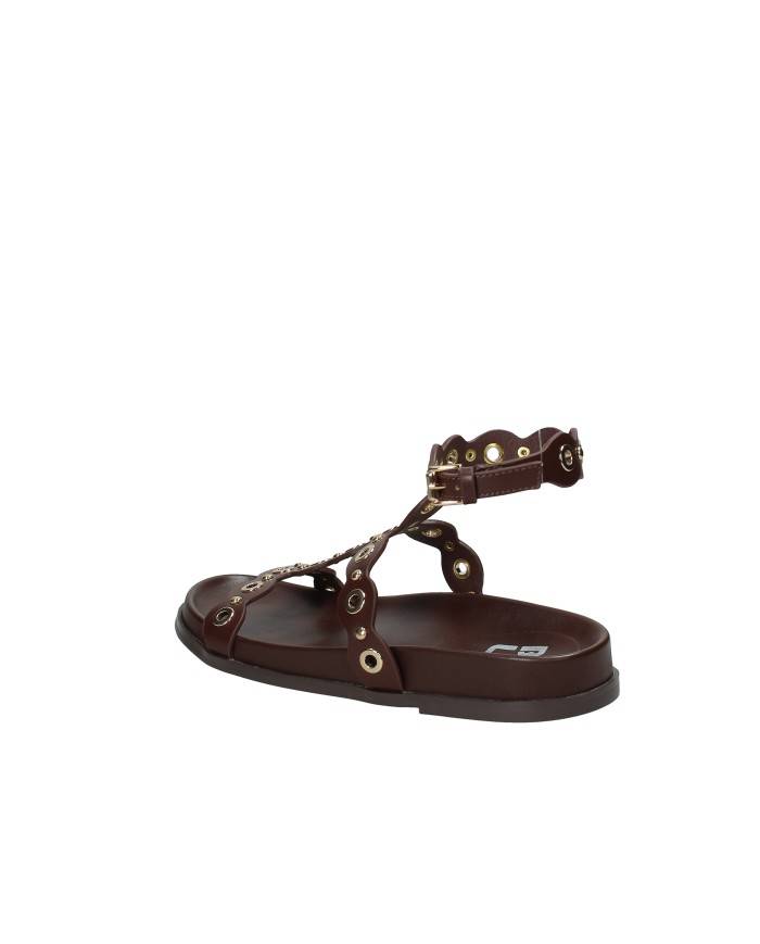 Bibi Lou 949z80hg Sandalo basso con plateau in pelle Testa Moro