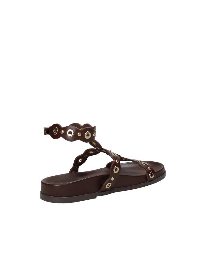 Bibi Lou 949z80hg Sandalo basso con plateau in pelle Testa Moro