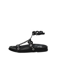 Bibi Lou 949z80hg Sandalo basso con plateau in pelle Nero