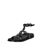 Bibi Lou 949z80hg Sandalo basso con plateau in pelle Nero