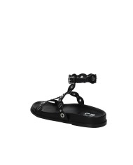 Bibi Lou 949z80hg Sandalo basso con plateau in pelle Nero