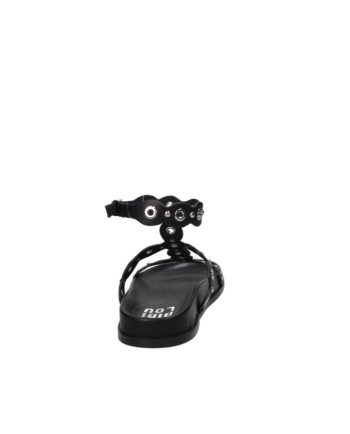 Bibi Lou 949z80hg Sandalo basso con plateau in pelle Nero