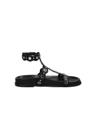 Bibi Lou 949z80hg Sandalo basso con plateau in pelle Nero