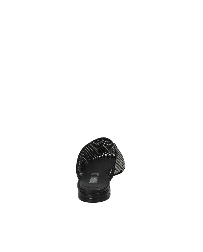 Bibi Lou 953z00hg Sabot bassi da donna in rete e strass Nero