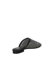 Bibi Lou 953z00hg Sabot bassi da donna in rete e strass Nero
