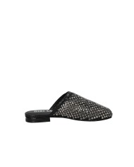 Bibi Lou 953z00hg Sabot bassi da donna in rete e strass Nero