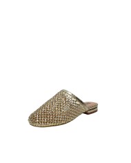 Bibi Lou 953z00hg Sabot bassi da donna in rete e strass Oro