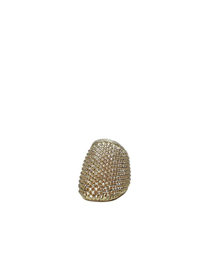 Bibi Lou 953z00hg Sabot bassi da donna in rete e strass Oro