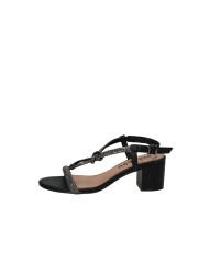 Bibi Lou 955z00hg Sandalo alto con microstrass in pelle Nero