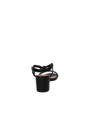 Bibi Lou 955z00hg Sandalo alto con microstrass in pelle Nero