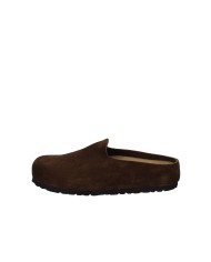 Birkenstock Amsterdam.1032552 Sabot semi chiuso in pelle scamosciata Testa Moro