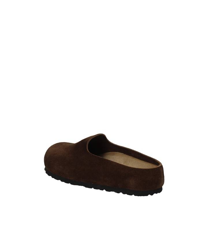 Birkenstock Amsterdam.1032552 Sabot semi chiuso in pelle scamosciata Testa Moro