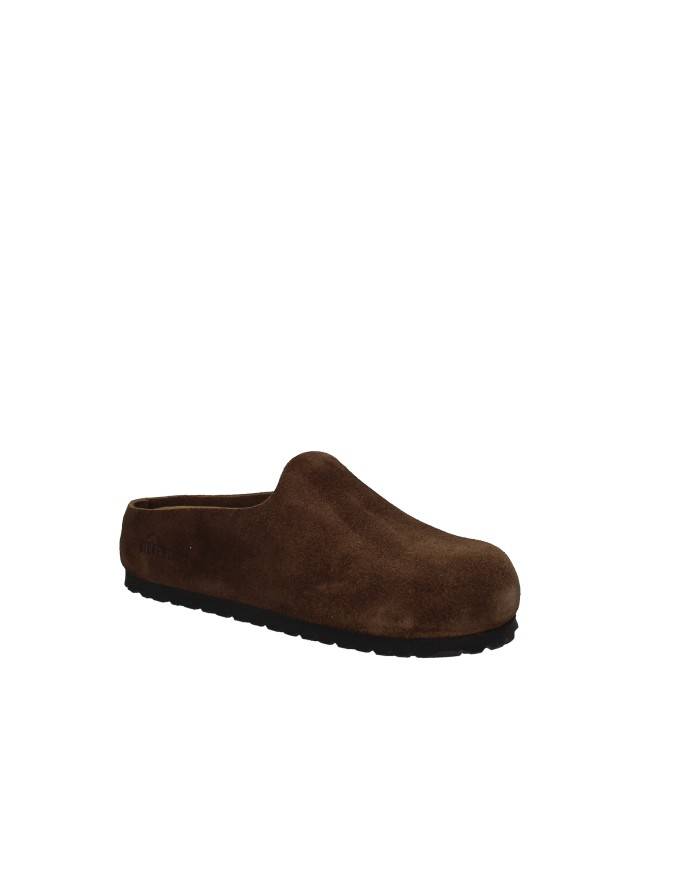 Birkenstock Amsterdam.1032552 Sabot semi chiuso in pelle scamosciata Testa Moro