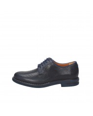 Brimarts Stringata in pelle Blu Nuova Collezione