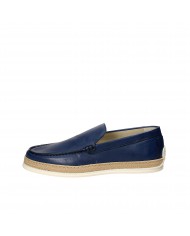 Rossano Bisconti Mocassino in pelle Blu 357-01 Nuova Collezione Ros...