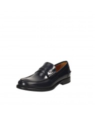 Rossi Mocassino suola in cuoio in pelle spazzolata Blu 5316 Nuova C...
