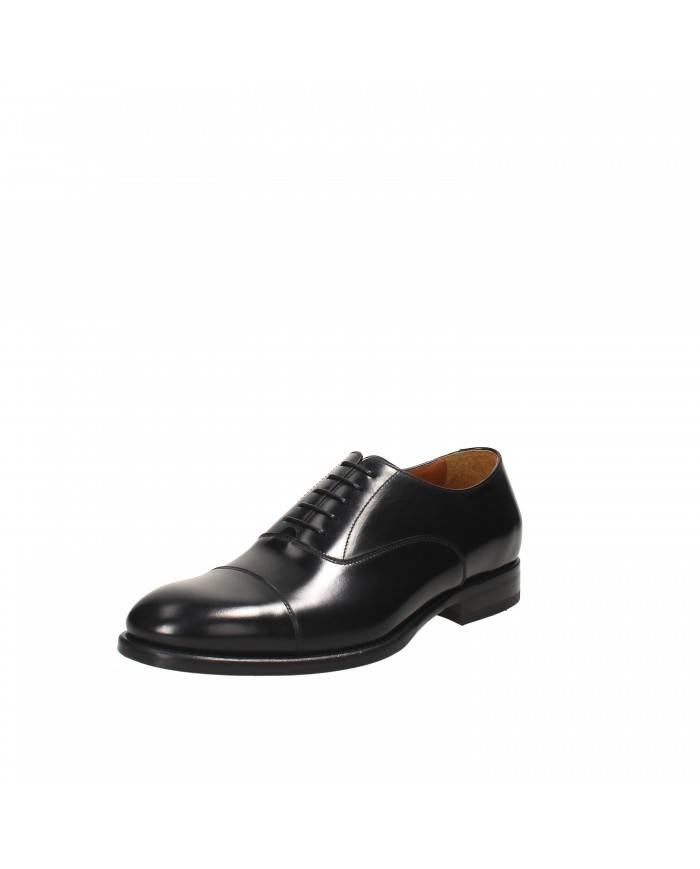 Rossi Stringata in pelle Nero Nuova Collezione Rossi