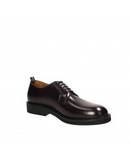Rossi Stringata in pelle spazzolata Bordeaux 6403 Nuova Collezione ...