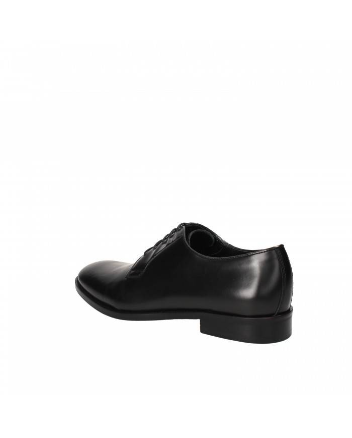 Corvari Stringata in pelle Nero 6555 Nuova Collezione Corvari