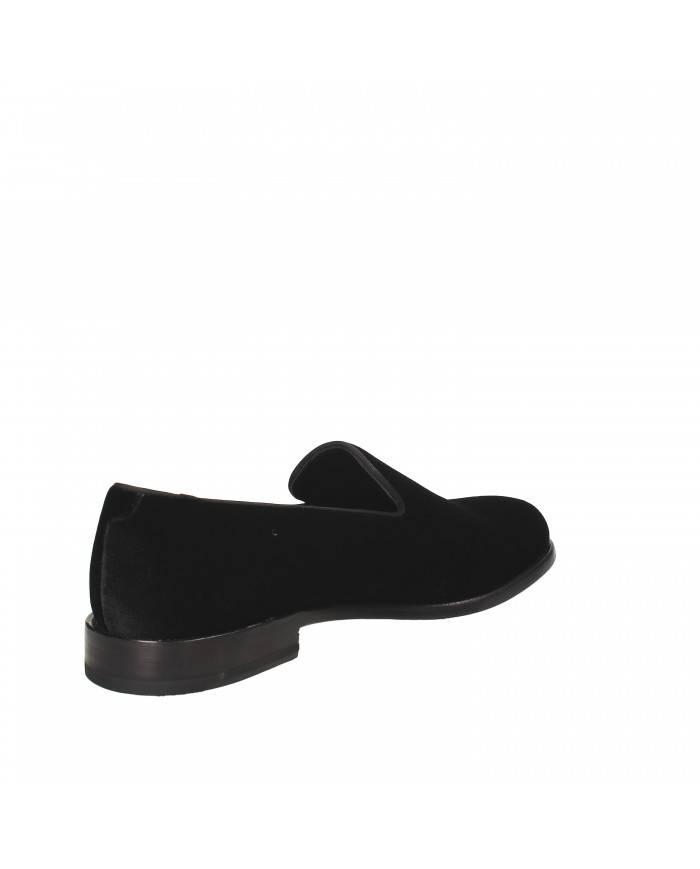 Bruno Antolini Mocassino in velluto Nero 8210 Nuova Collezione Brun...
