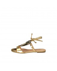 Vicenza Sandalo in pelle laminata Oro Nuova Collezione Vicenza