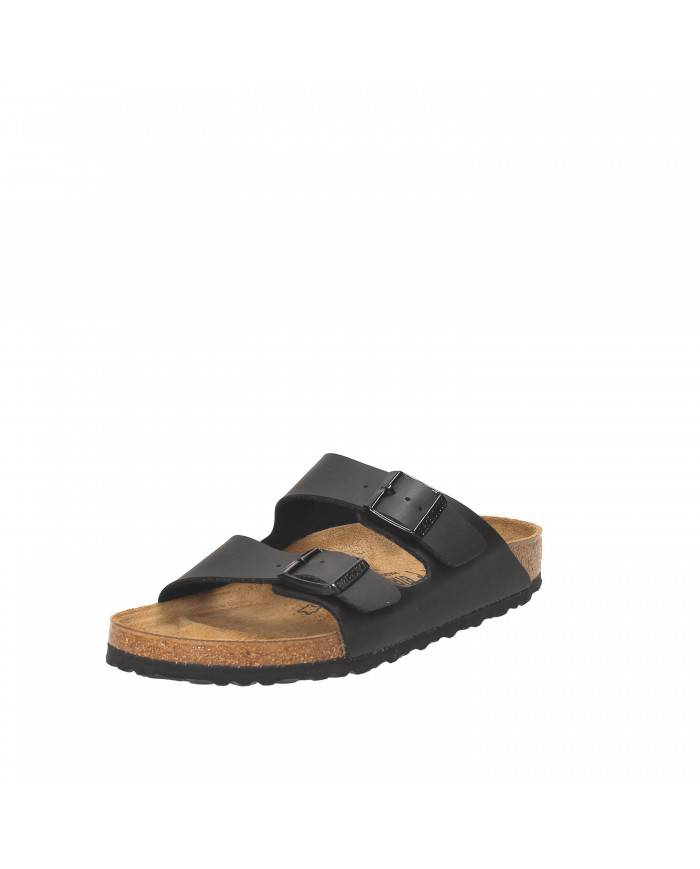 Birkenstock Sandalo con due fibbie in pelle Nero ARIZONA.051793 Nuo... Birkenstock Sandalo con due fibbie in pelle Nero ARIZONA.051793 Nuo...