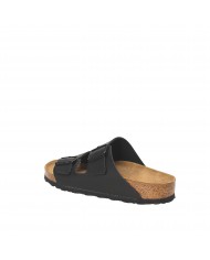 Birkenstock Sandalo con due fibbie in pelle Nero ARIZONA.051793 Nuo...