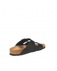 Birkenstock Sandalo con due fibbie in pelle Nero ARIZONA.051793 Nuo...