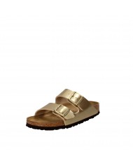 Birkenstock Sandalo in pelle laminata Oro ARIZONA.1016111 Nuova Col... Birkenstock Sandalo in pelle laminata Oro ARIZONA.1016111 Nuova Col...