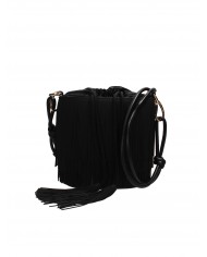 Gum Design Borsa in pelle martellata Nero Nuova Collezione Gum Design