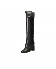 Bianca Di Stivale in pelle Nero C2850 Nuova Collezione Bianca Di