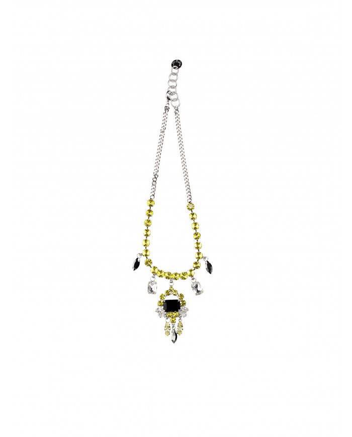 Mafra Bijoux COLLANA GIALLO CL1504 Nuova Collezione Mafra Bijoux