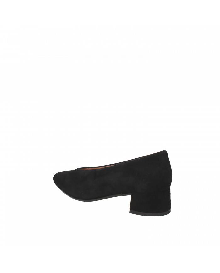 Il Borgo Firenze Décolleté in camoscio Nero E535-M Nuova Collezione...