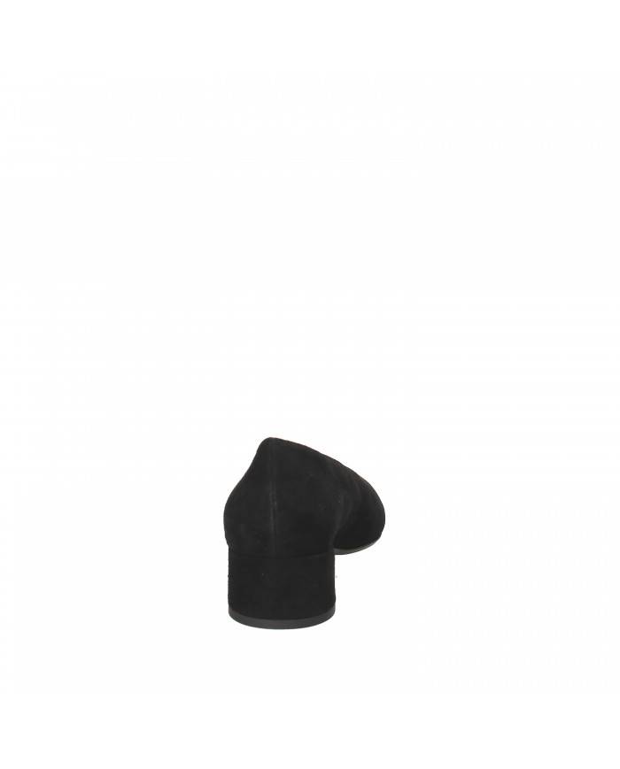 Il Borgo Firenze Décolleté in camoscio Nero E535-M Nuova Collezione...