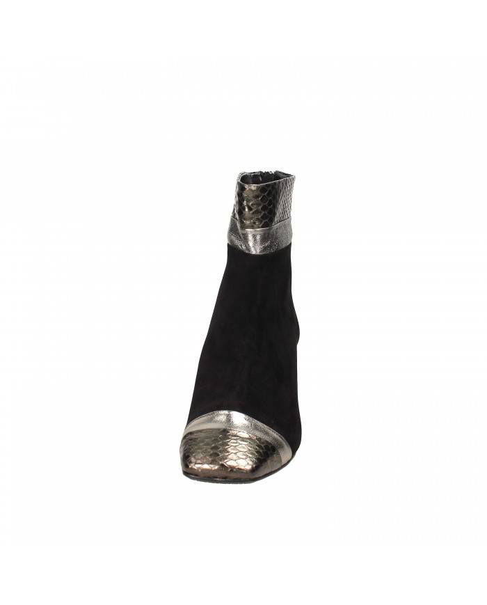 Vicenza Tronchetto in nabuk Nero Galles 894001 Nuova Collezione Vic...