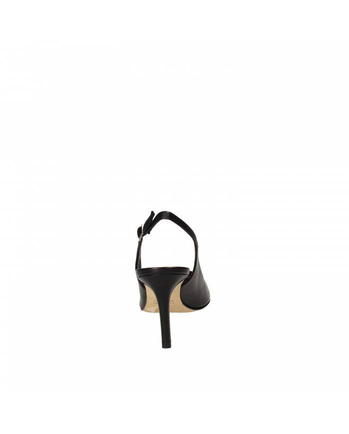 Chantal Slingback in pelle Nero H124 Nuova Collezione Chantal