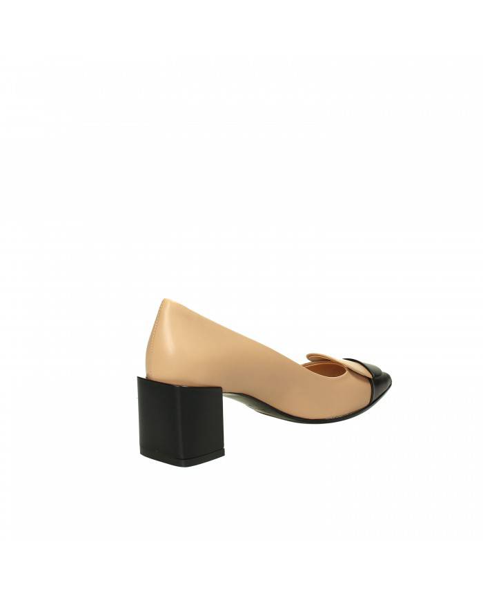 Chantal Décolleté in pelle Nude H1302 Nuova Collezione Chantal