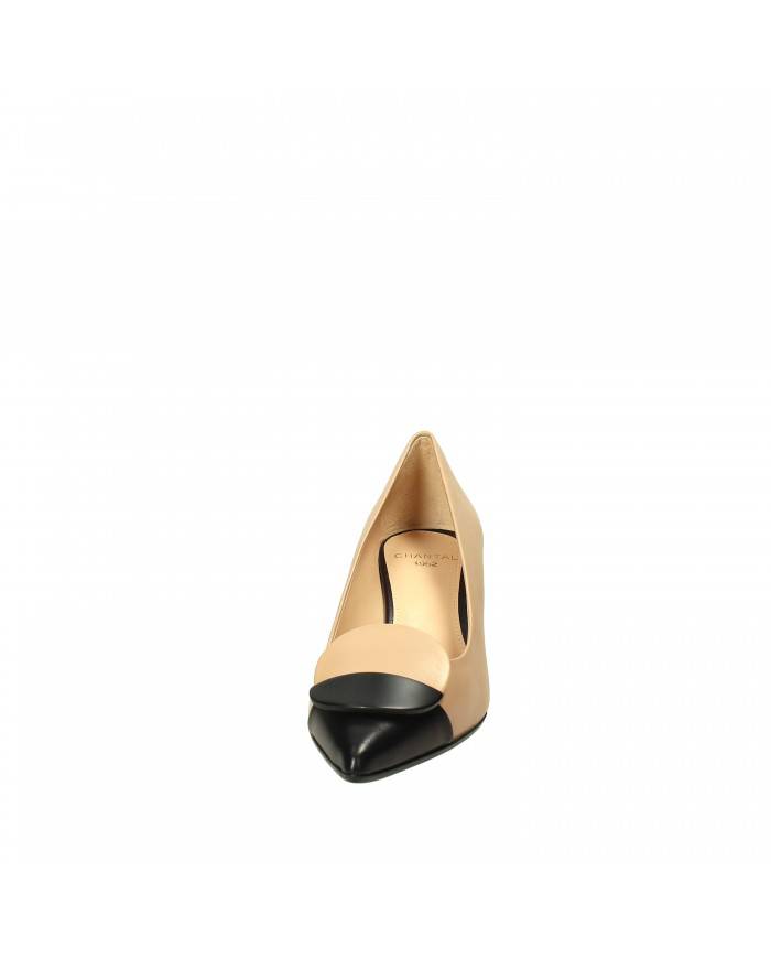 Chantal Décolleté in pelle Nude H1302 Nuova Collezione Chantal