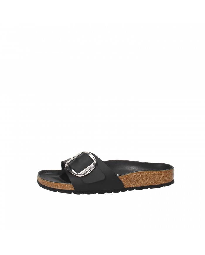Birkenstock Sandalo in pelle ingrassata Nero MADRID BIG.1006523 Nuo... Birkenstock Sandalo in pelle ingrassata Nero MADRID BIG.1006523 Nuo...