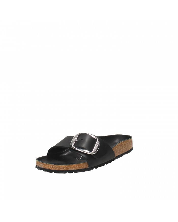 Birkenstock Sandalo in pelle ingrassata Nero MADRID BIG.1006523 Nuo... Birkenstock Sandalo in pelle ingrassata Nero MADRID BIG.1006523 Nuo...
