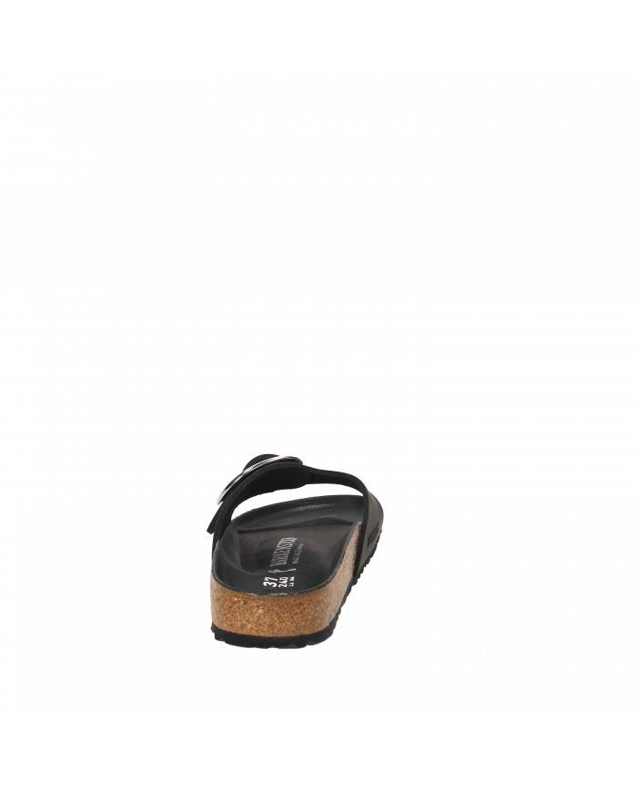 Birkenstock Sandalo in pelle ingrassata Nero MADRID BIG.1006523 Nuo... Birkenstock Sandalo in pelle ingrassata Nero MADRID BIG.1006523 Nuo...