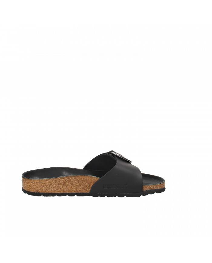 Birkenstock Sandalo in pelle ingrassata Nero MADRID BIG.1006523 Nuo... Birkenstock Sandalo in pelle ingrassata Nero MADRID BIG.1006523 Nuo...