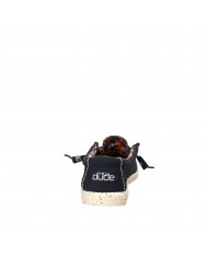 Hey Dude Shoes Mocassino in tessuto elasticizzato Blu Wally Sox Nuo...
