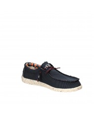 Hey Dude Shoes Mocassino in tessuto elasticizzato Blu Wally Sox Nuo...