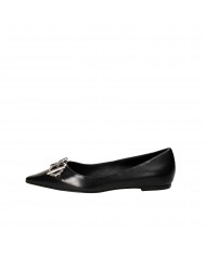 What For Ballerina in pelle Nero WF008 Nuova Collezione What For